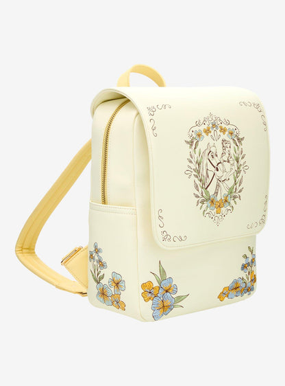 Mini mochila floral de Belle y Philippe de Beauty and the Beast