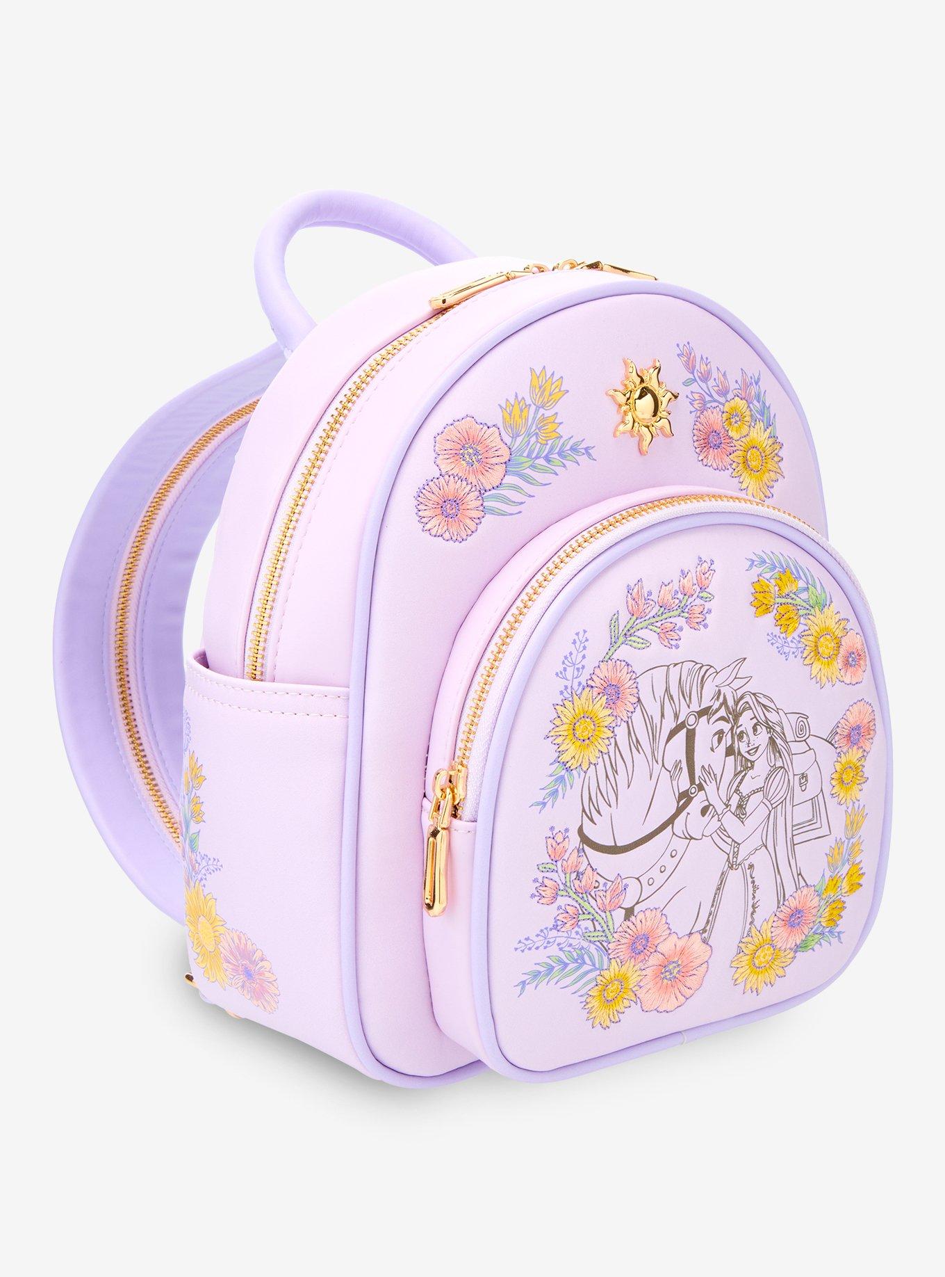 Mochila mini convertible Rapunzel y Maximus - Tangled