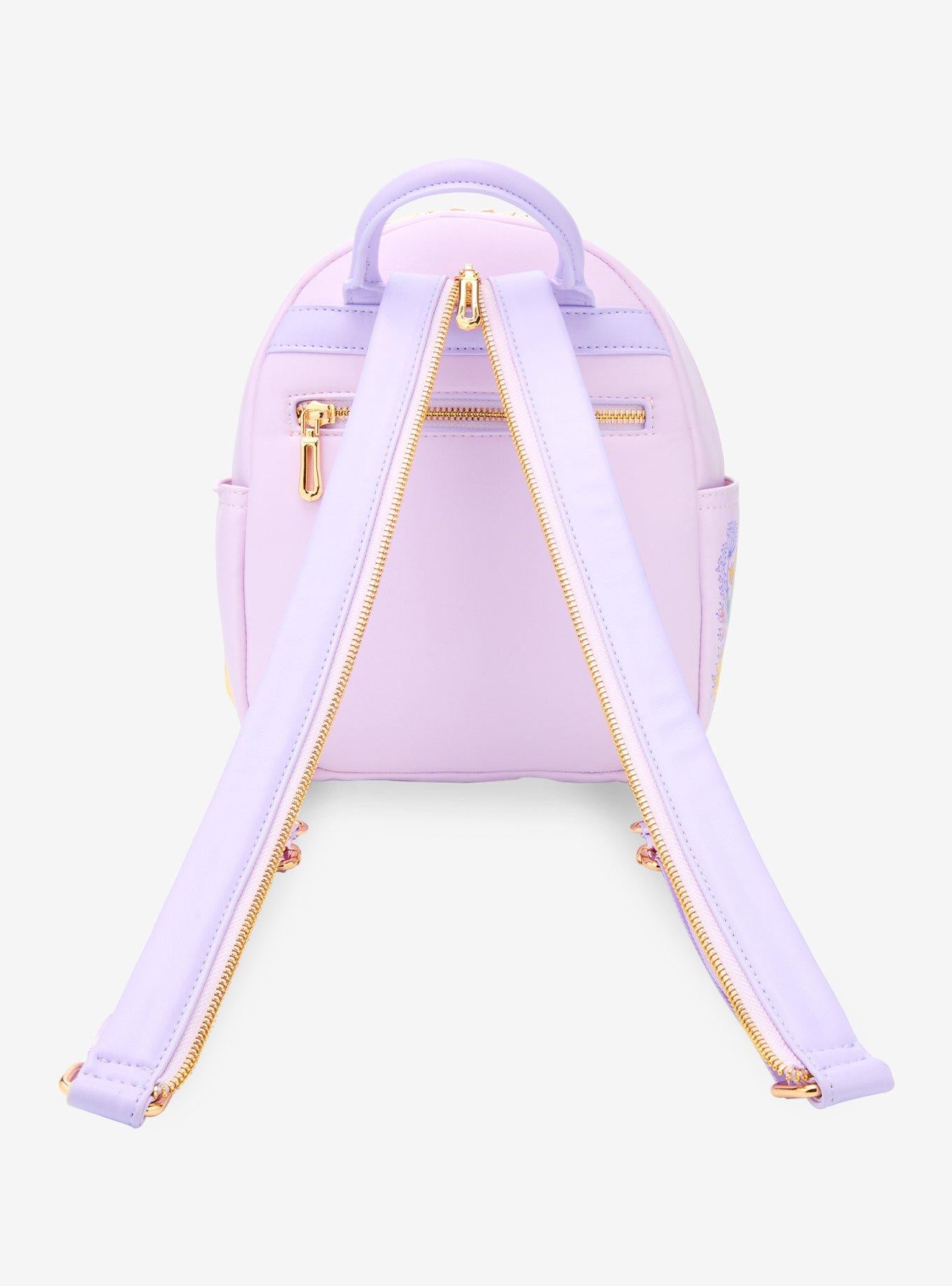Mochila mini convertible Rapunzel y Maximus - Tangled