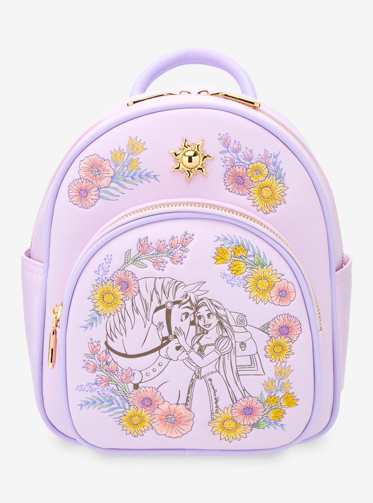 Mochila mini convertible Rapunzel y Maximus - Tangled