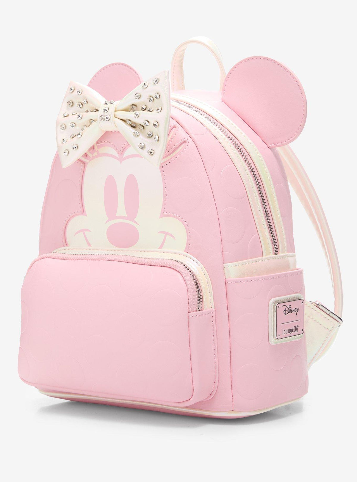 Mochila mini Disney Minnie Mouse con lazo de strass