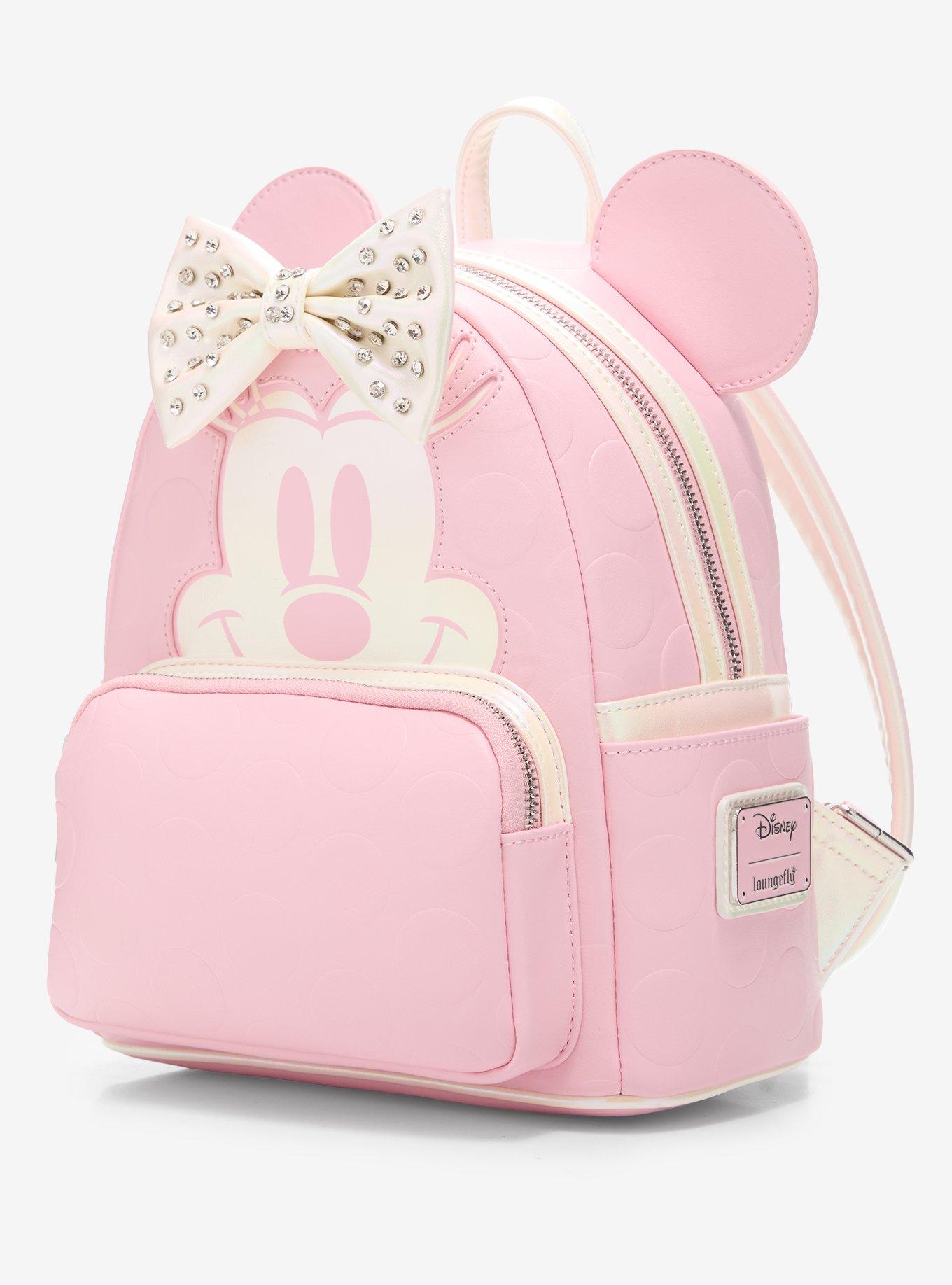 Mochila mini Disney Minnie Mouse con lazo de strass