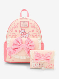 Billetera mini Marie de The Aristocats con lazo de terciopelo