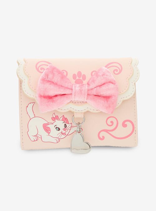 Billetera mini Marie de The Aristocats con lazo de terciopelo