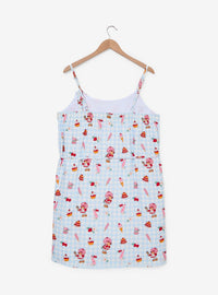Vestido de tirantes Strawberry Shortcake a cuadros vichy