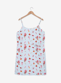 Vestido de tirantes Strawberry Shortcake a cuadros vichy