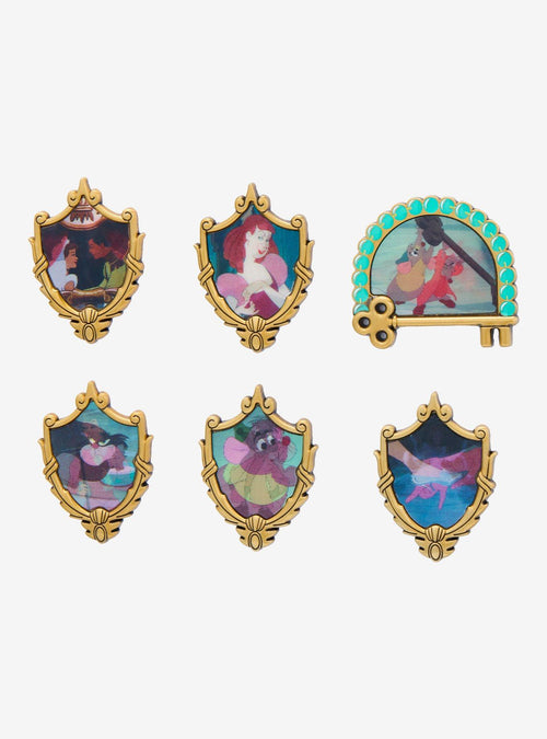 Pin esmaltado lenticular Cinderella — Caja sorpresa