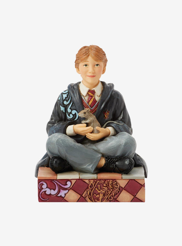 Figura de Ron con Scabbers - Harry Potter