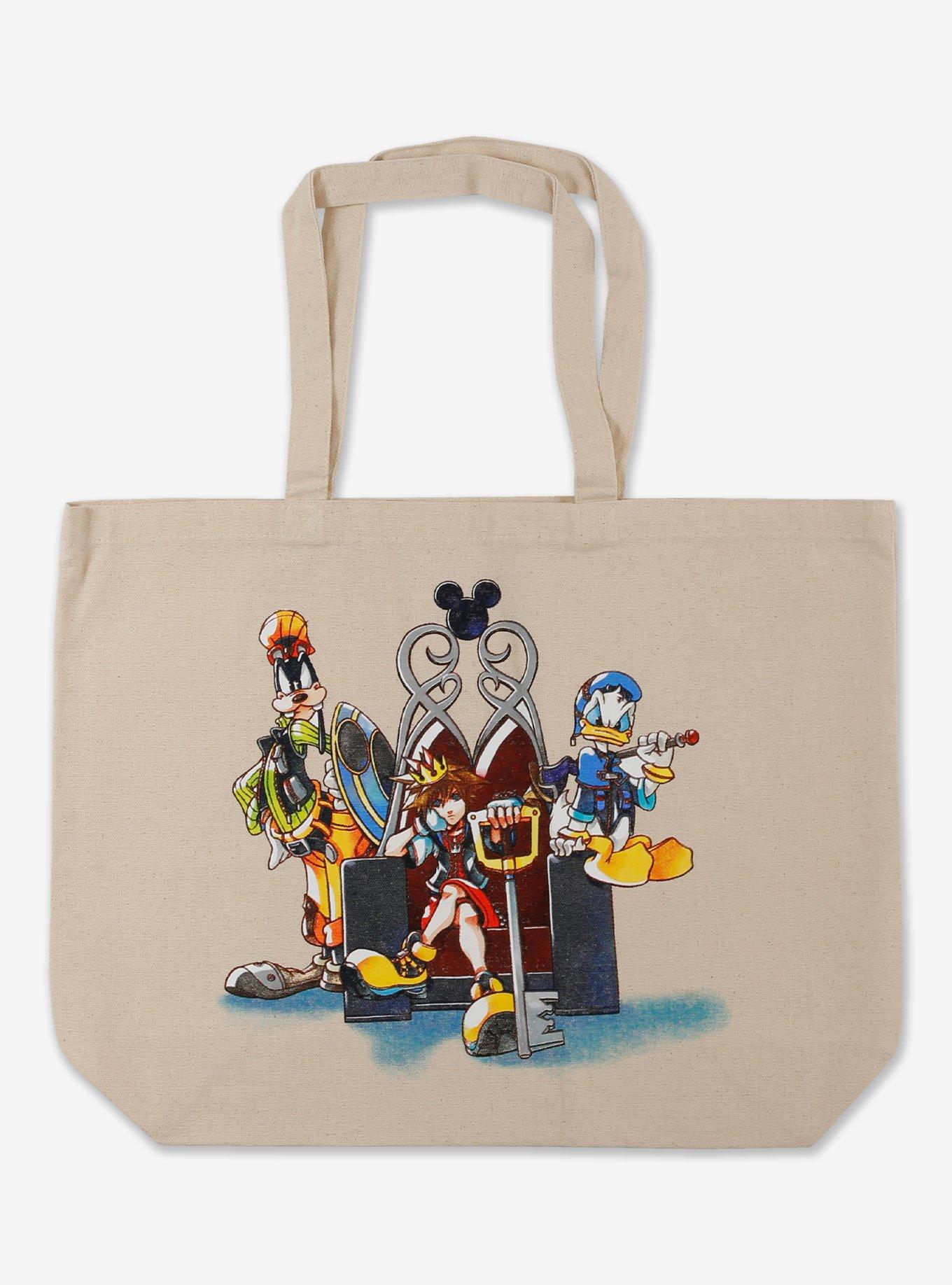 Bolso de lona Disney Kingdom Hearts Trio