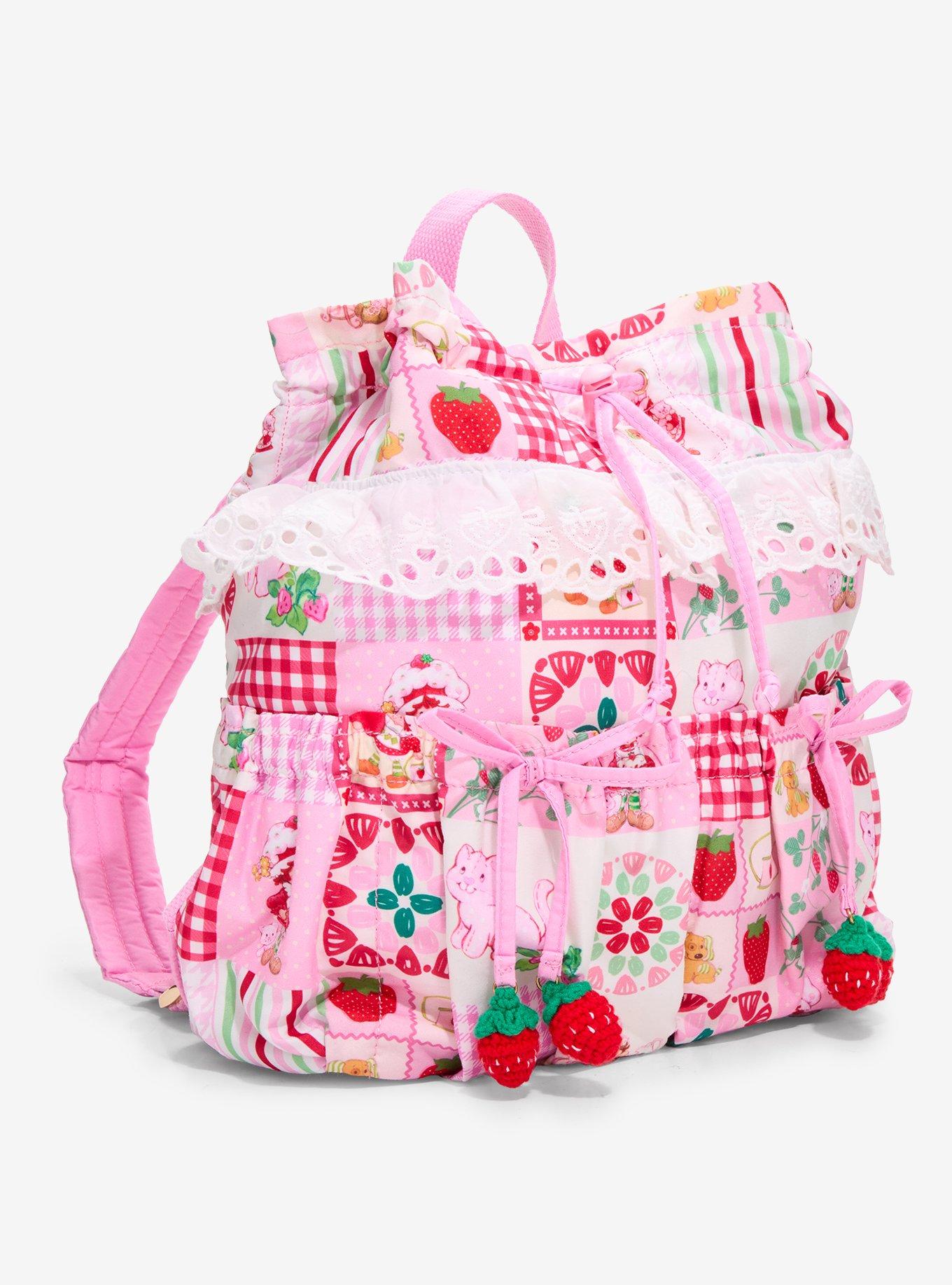Mochila mini con cordón de Strawberry Shortcake