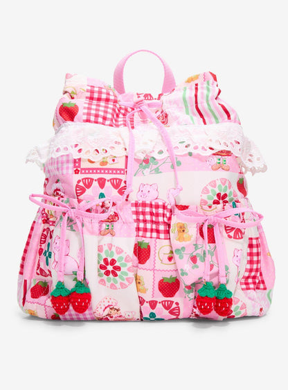 Mochila mini con cordón de Strawberry Shortcake