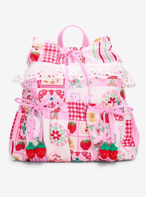 Mochila mini con cordón de Strawberry Shortcake