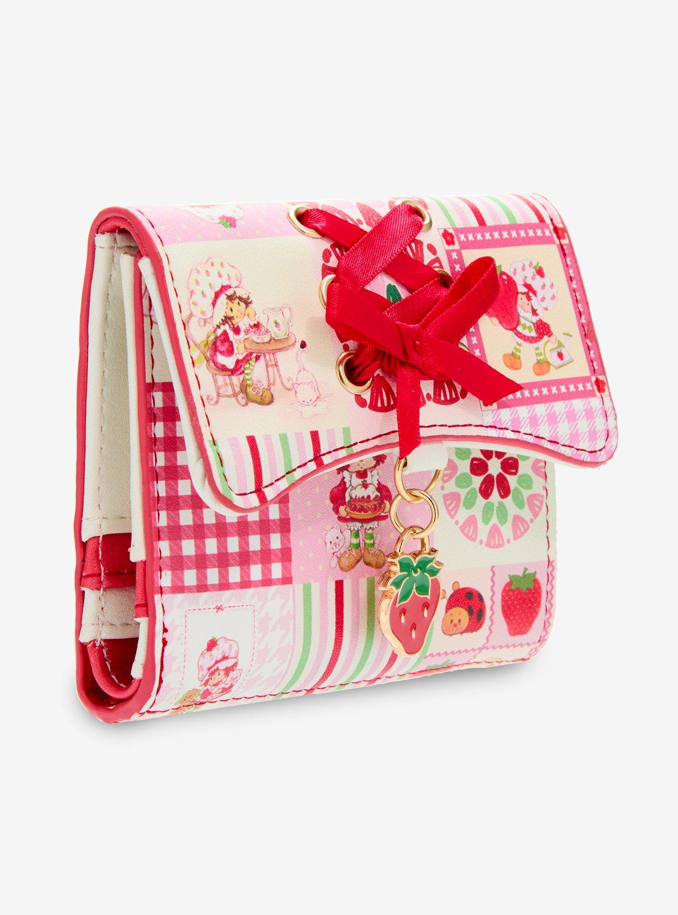 Billetera patchwork de Strawberry Shortcake