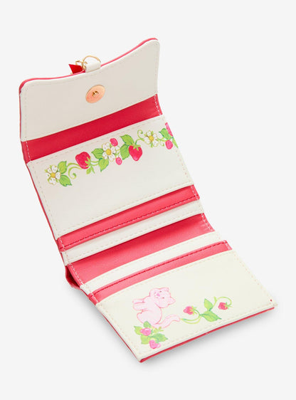 Billetera patchwork de Strawberry Shortcake