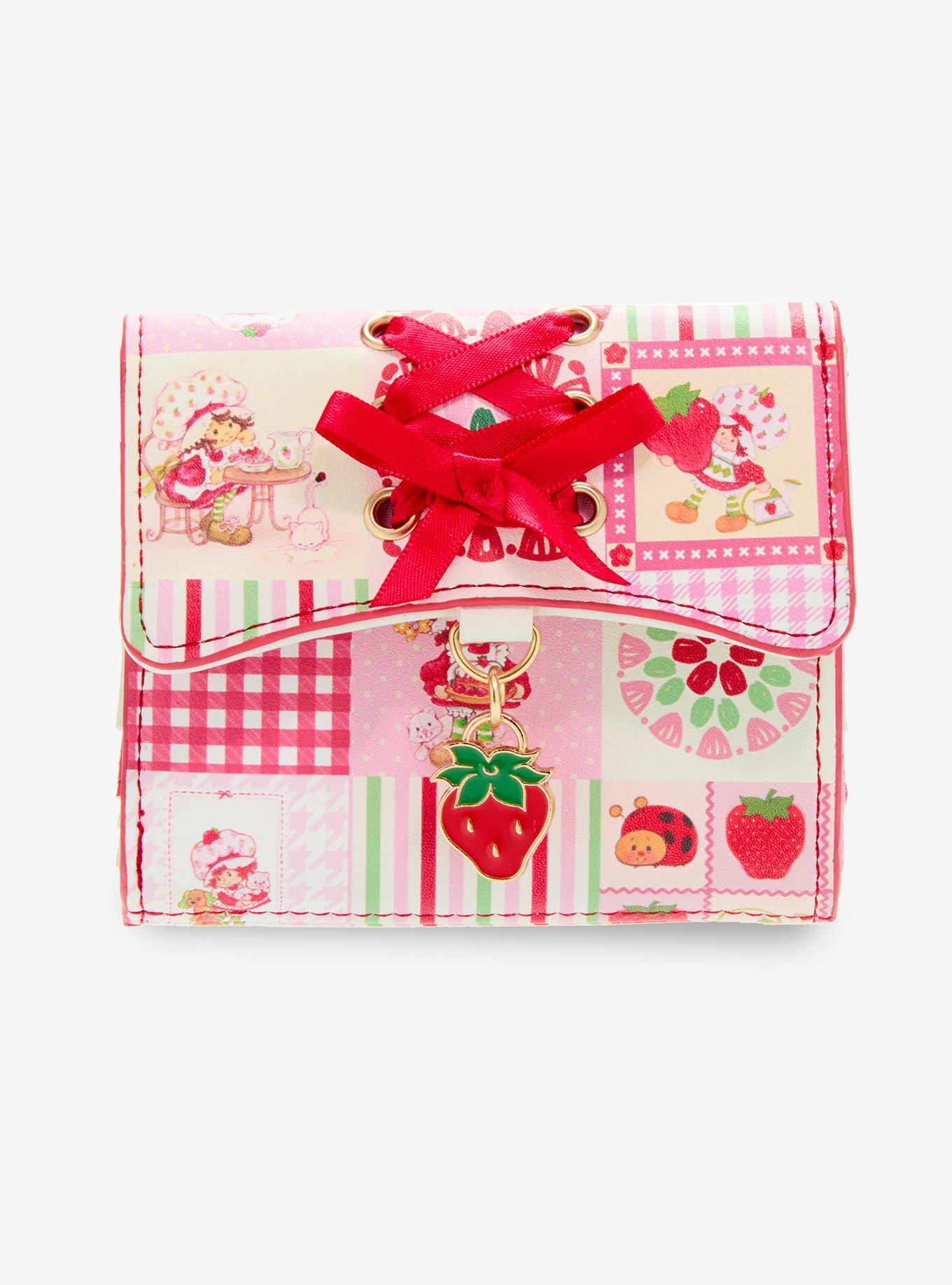 Billetera patchwork de Strawberry Shortcake
