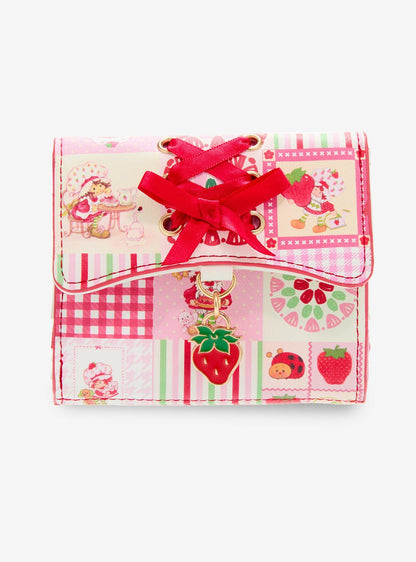Billetera patchwork de Strawberry Shortcake