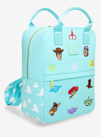 Mochila mini Toy Story con íconos bordados