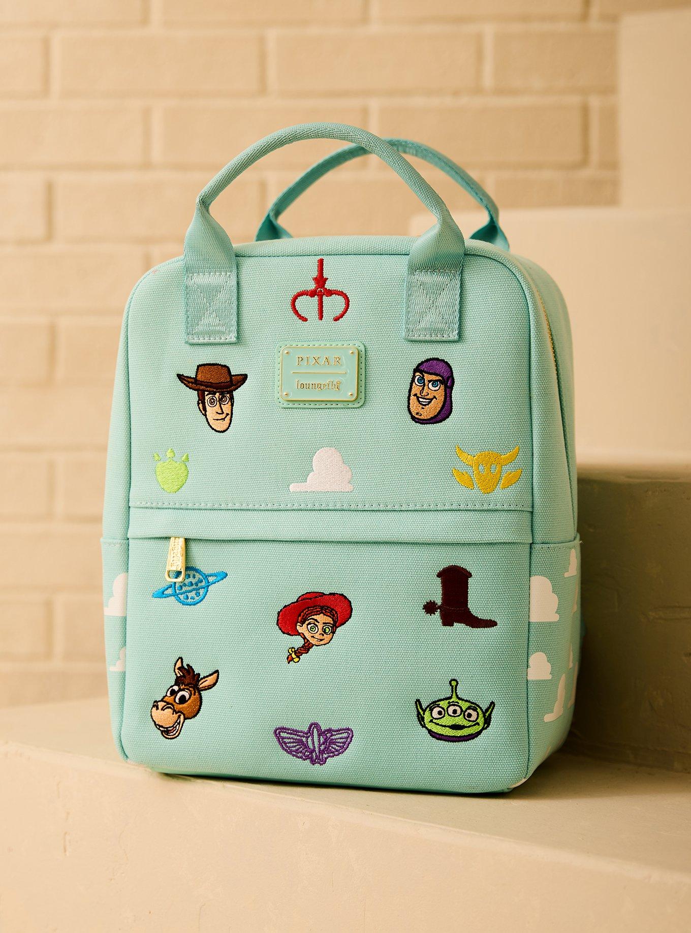 Mochila mini Toy Story con íconos bordados