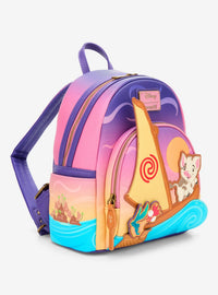 Mochila mini Disney Moana Pua y Hei Hei en bote