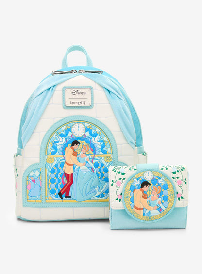 Mochila mini Disney Cinderella con vitral