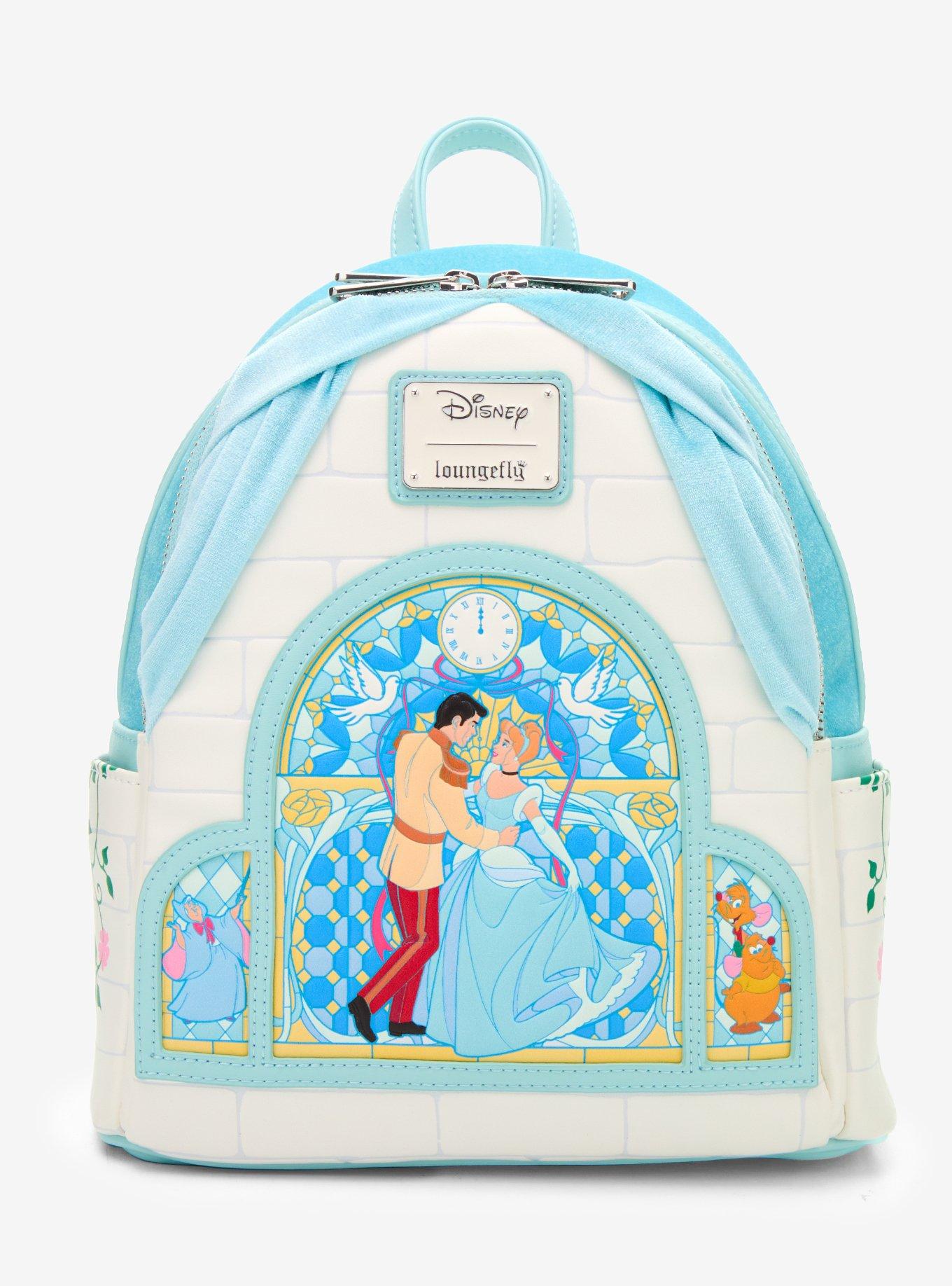 Mochila mini Disney Cinderella con vitral