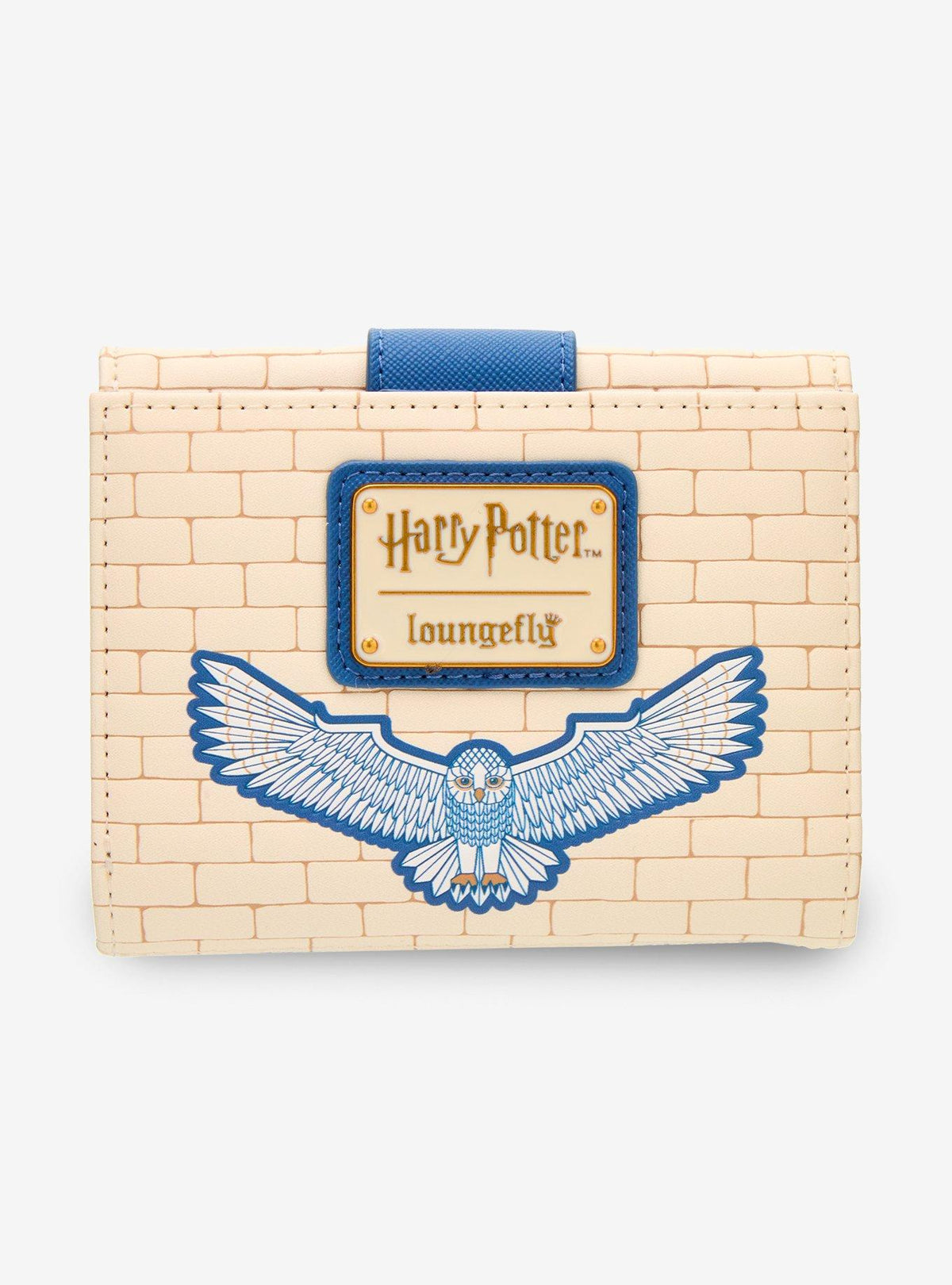 Billetera con cierre Harry Potter Hedwig Hogwarts Vitral