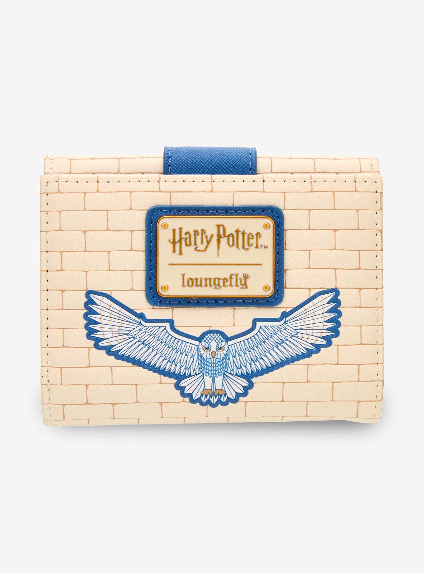 Billetera con cierre Harry Potter Hedwig Hogwarts Vitral