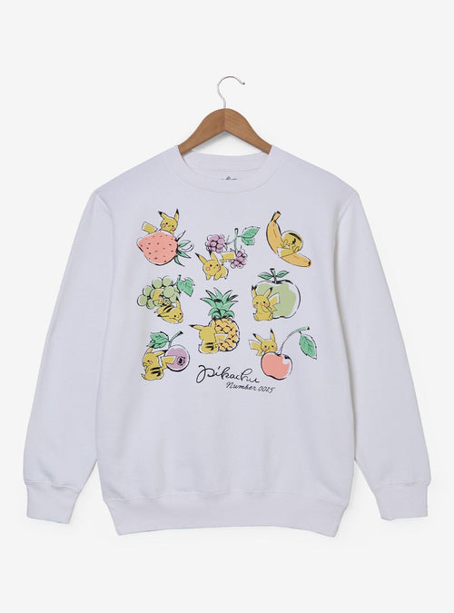 Polerón Pokémon Pikachu con frutas