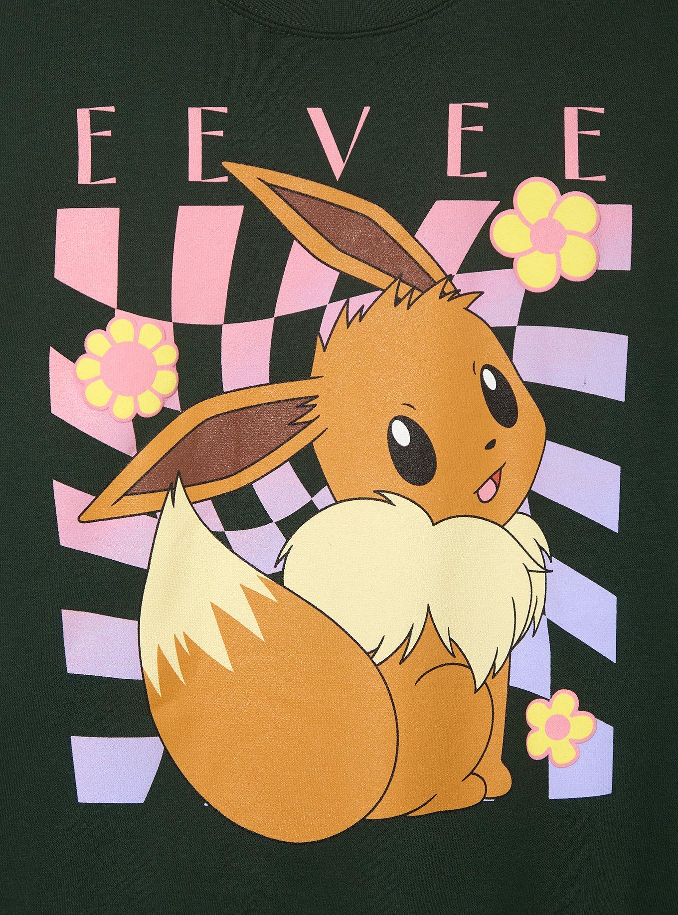 Polerón Pokémon Eevee Floral