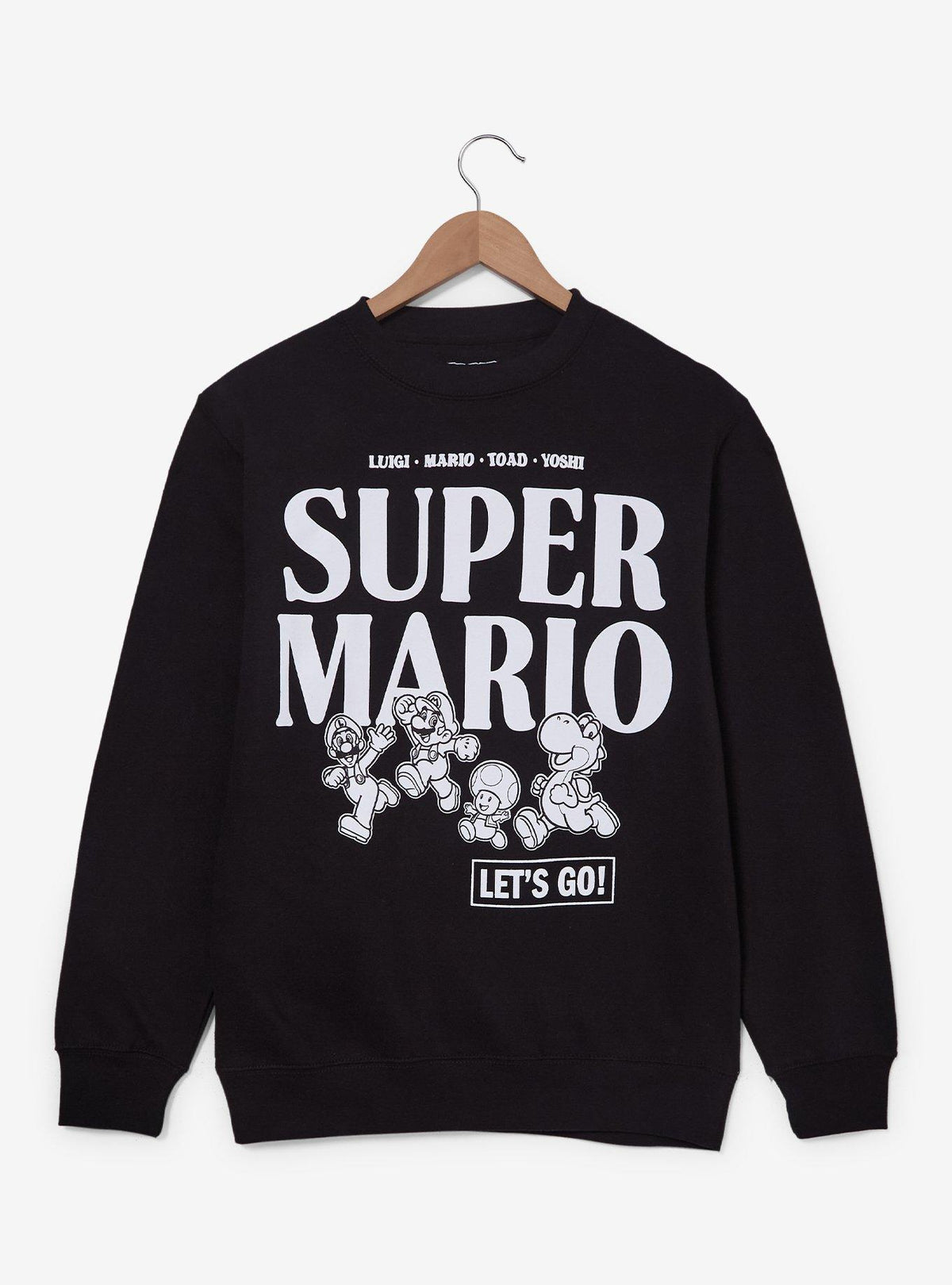 Nintendo Super Mario Polerón con Logo Tonal