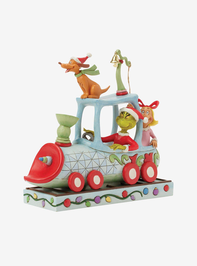 Figura de El Grinch, Max y Cindy Lou