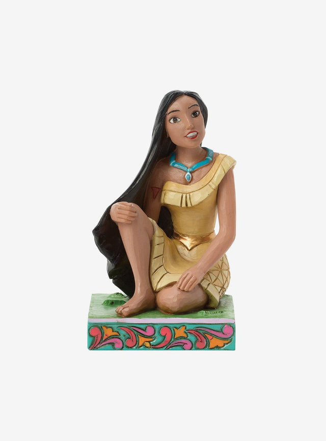 Figura de Pocahontas en pose característica