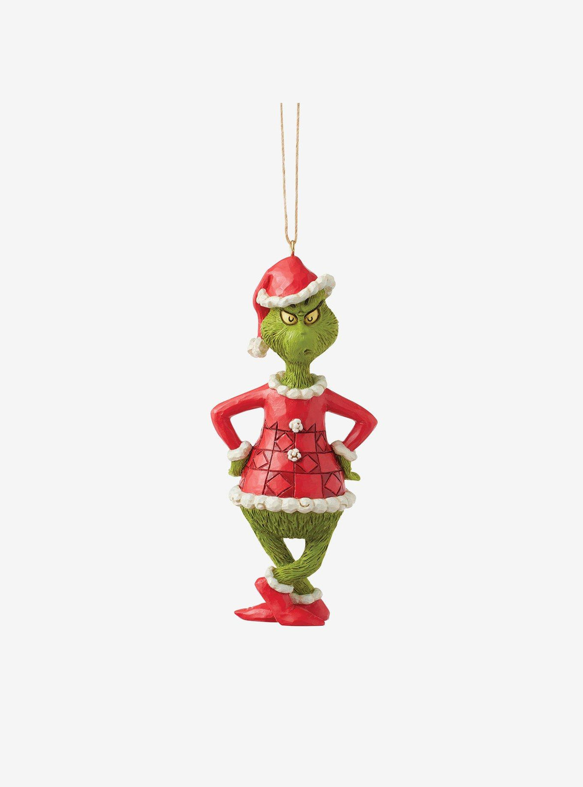 Adorno How the Grinch Stole Christmas! con manos en el corazón