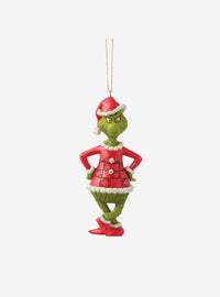 Adorno How the Grinch Stole Christmas! con manos en el corazón