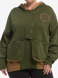 Chaqueta de Supergirl inspirada en Ruthye, tallas plus