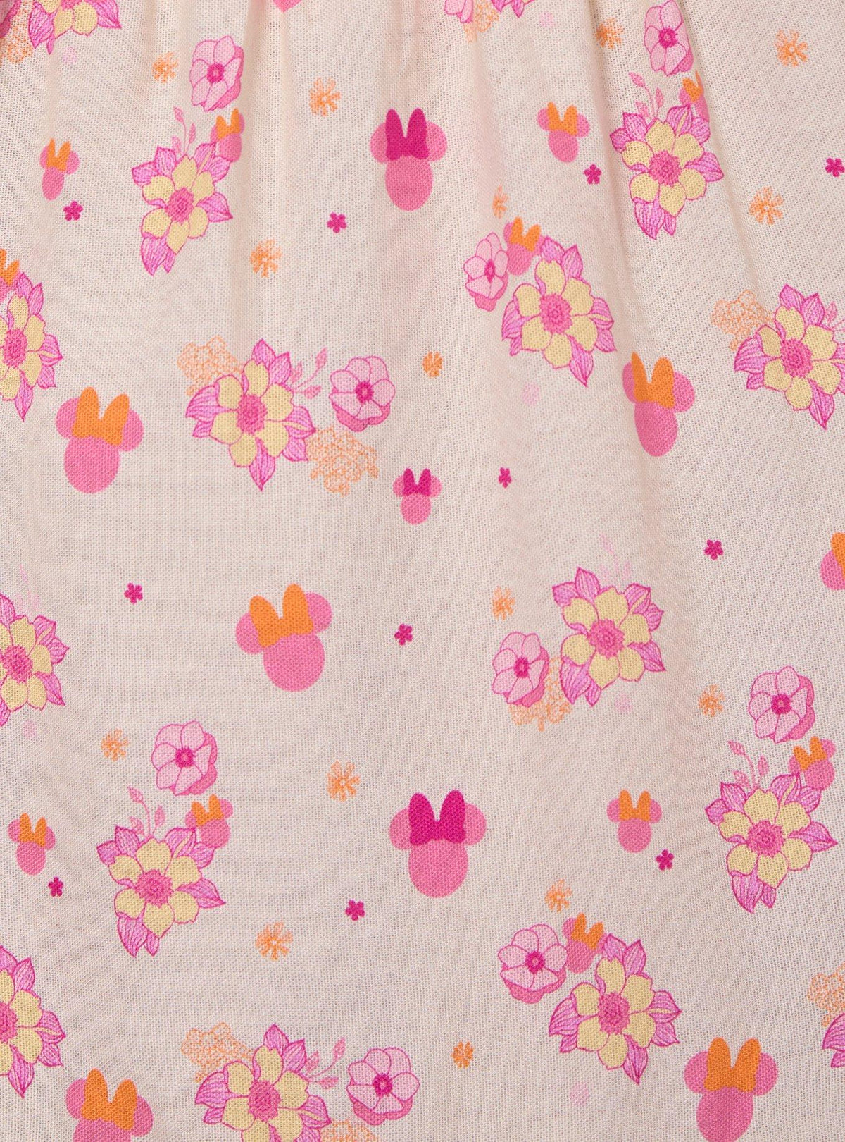 Falda escalonada floral de Minnie Mouse talla grande