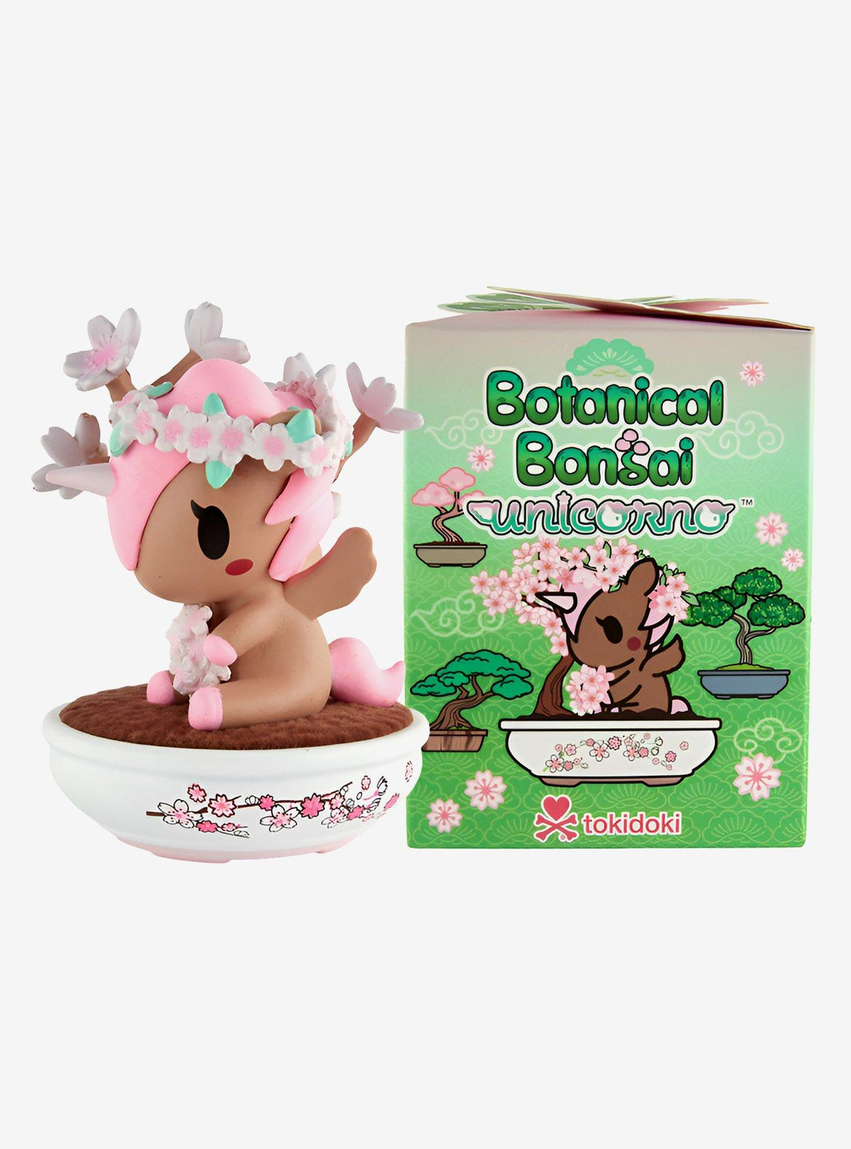 Figura sorpresa Unicorno Bonsái Botánico de tokidoki
