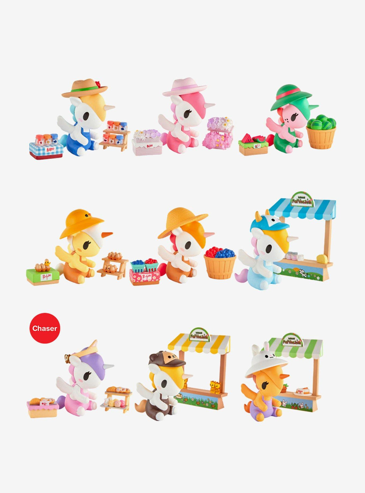 Figura sorpresa Unicorno Farmers Market de tokidoki