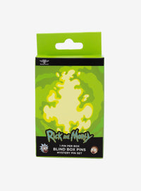 Caja sorpresa de pin esmaltado Rick and Morty