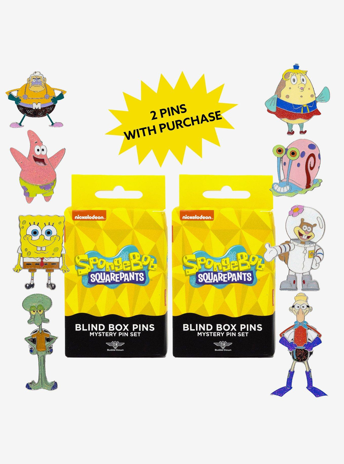 Pin sorpresa de SpongeBob SquarePants: Serie 2