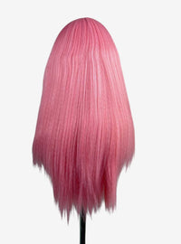 Peluca larga Nyx con textura en zigzag, mezcla rosa princesa