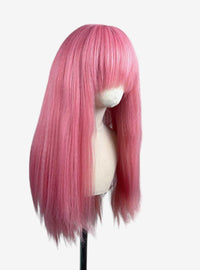 Peluca larga Crimped Nyx, mezcla rosa princesa