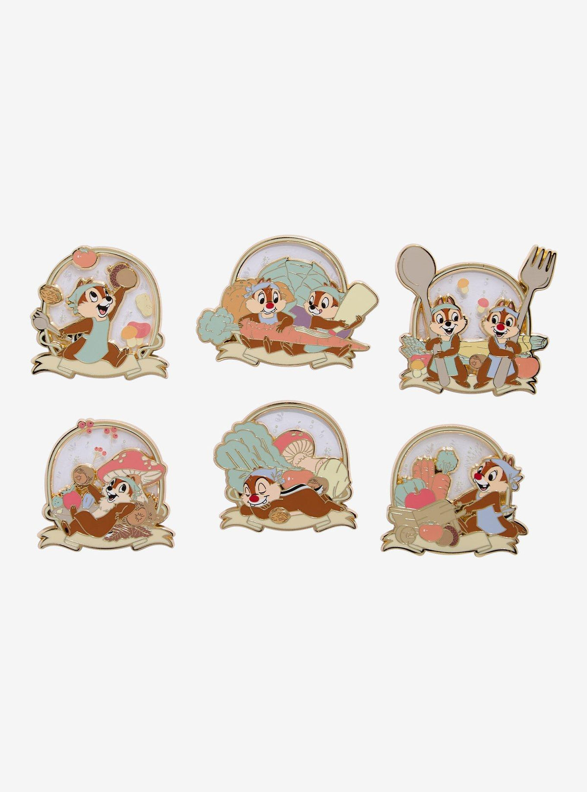 Pin esmaltado sorpresa Disney Chip y Dale