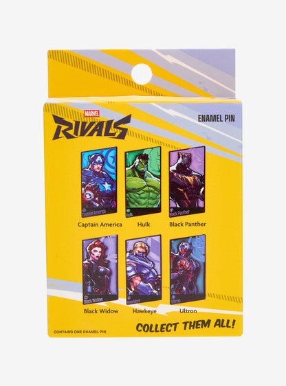 Pin esmaltado sorpresa de personajes de Marvel Rivals