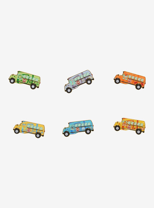 Pin esmaltado Disney Pixar Inside Out: buses de emociones