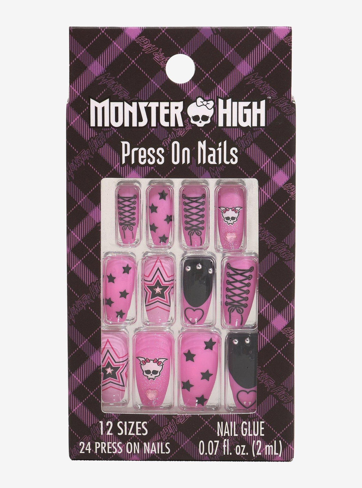Set de uñas postizas de Draculaura | Monster High