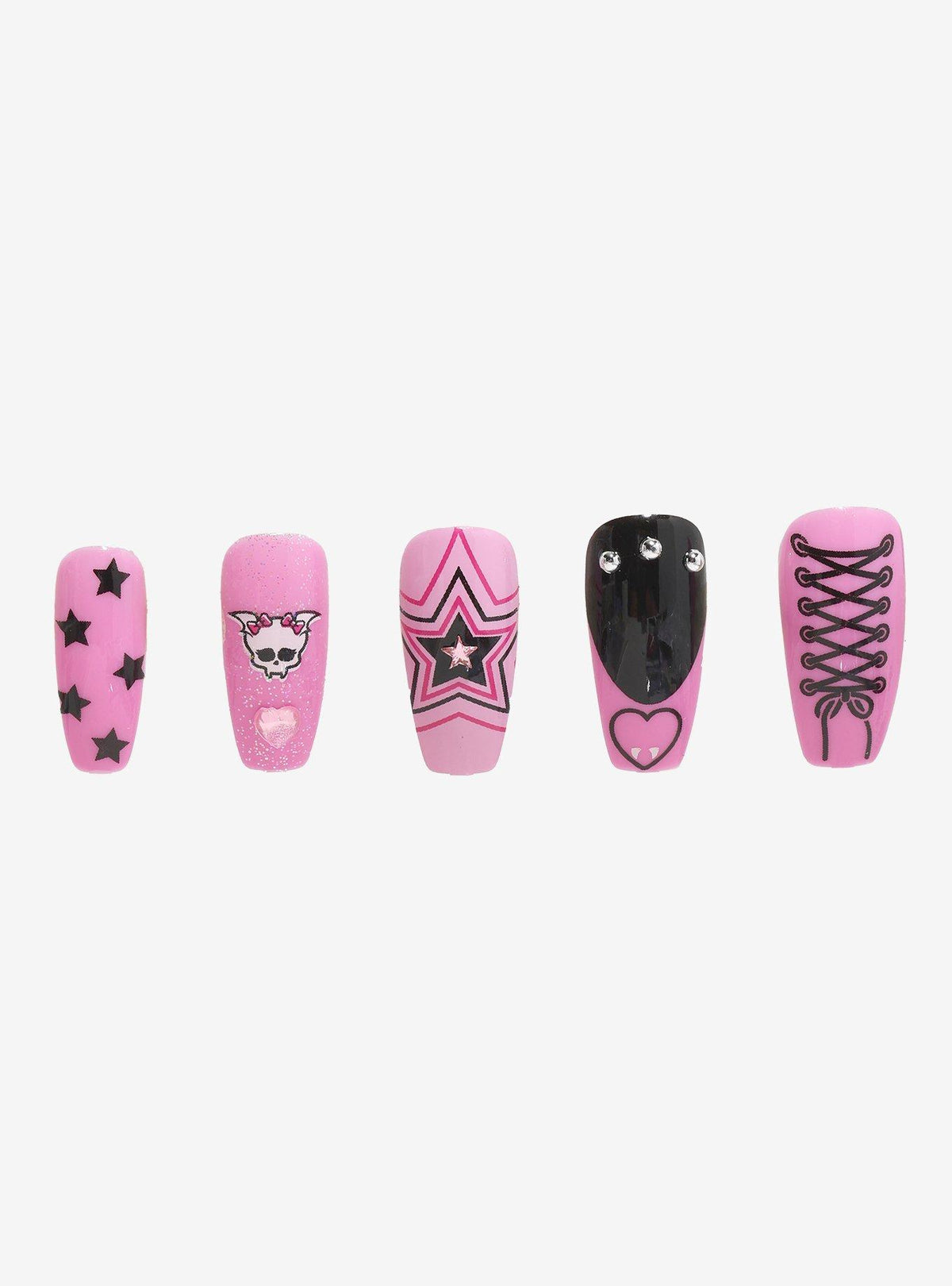Set de uñas postizas de Draculaura | Monster High