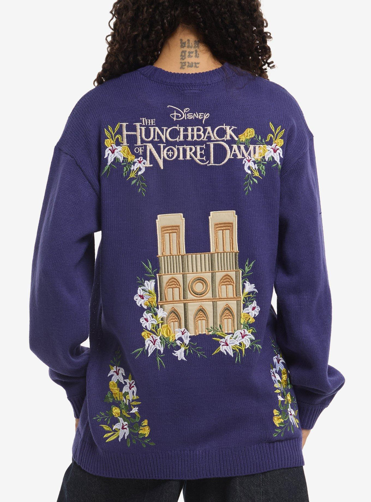Disney The Hunchback of Notre Dame: chaleco bordado para niña