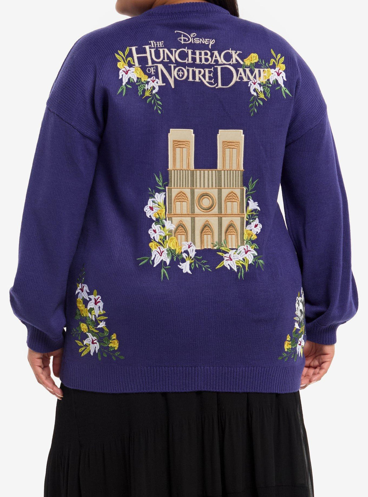 El jorobado de Notre Dame: chaleco bordado, tallas grandes