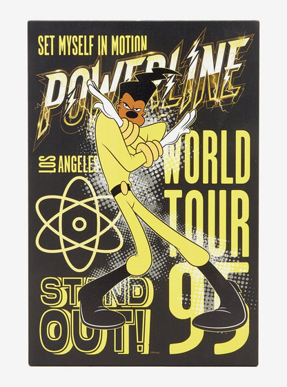 Cuadro de pared Powerline A Goofy Movie